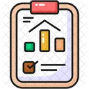 Business Report Chart Icon
