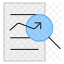 Business Graph Business Report Analysis Business Chart Icon