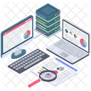 Report Auditing Report Analysis Business Chart Analysis Icon