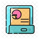 Document Analysis Statistics Icon