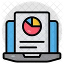 Business Report Data Analytics Infographic Icon