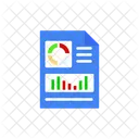 Business Report Statistics Analytics Icon