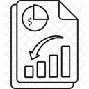 Business Report Statistics Analytics Icon