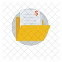 Bank Statement Business Report Cash Statement Icon