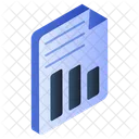 Business Report Business Growth Financial Report Icon
