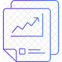 Business Report Analysis Data Icon
