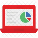 Business Report Economy Graph Online State Icon