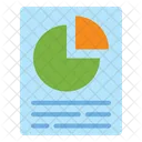 Business Report Statistics Analytics Icon