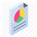 Business Report Chart Icon