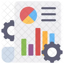Business Report Management  Icon