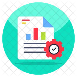 Business Report Management  Icon
