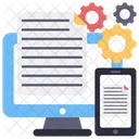 Business Report Management  Icon