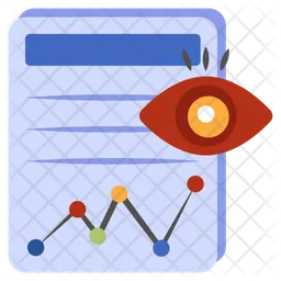 Business Report Monitoring  Icon