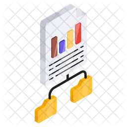 Business report network  Icon