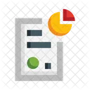 Business Document Financial Report Icon