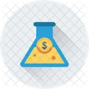 Business Research Conical Icon