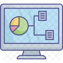 Business Research Data Computation Data Evaluation Icon