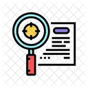Agreement Research Color Icon