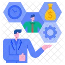 Business Resource  Icon
