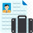 Business Resume  Icon