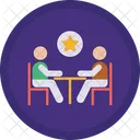 Star Feedback Business Meeting Meeting Icon