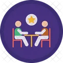 Star Feedback Business Meeting Meeting Icon