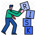 Business Risk Risk Assessment Risk Management Icon