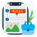 Business Rules Law Business Icon