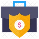 Business Security Briefcase Portfolio Icon