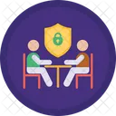 Security Concept Business Meeting Meeting Icon