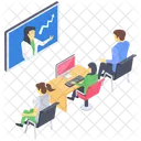 Business Seminar Business Conference Business Meeting Icon