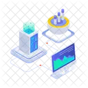 Business Server Speicher Mainframe Icon