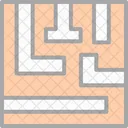 Business Solution Maze Plan Icon