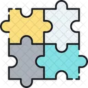 Puzzle Solution Business Solutions Icon