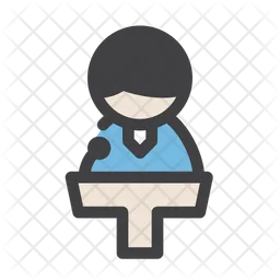 Business Speaker  Icon