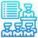 Business Speech  Icon