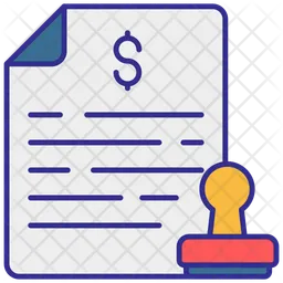 Business stamp  Icon