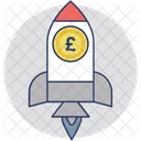 Business Startup Launch Icon