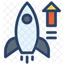 Rocket Businessman Project Icon