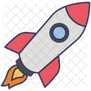 Business Startup Rocket Startup Icon