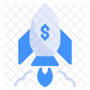 Business Startup Business Launch Rocket Icon