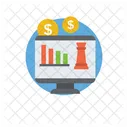Financial Analysis Financial Chart Business Statistics Icon
