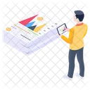 Business Statistics  Icon