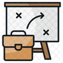 Strategy Business Business Plan Icon