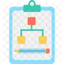 Business Strategy Clipboard Policy Icon