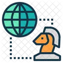 Global Business Strategy Icon