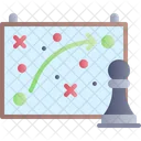 Business Strategy Strategy Target Icon