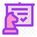 Business Strategy Plan Strategy Icon
