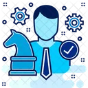 Business Strategy Analysis Business Icon