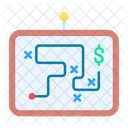 Strategy Business Business Plan Icon